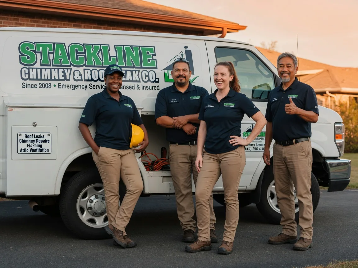 Chimney flashing repair company in Powell, WY